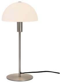NORDLUX Ellen asztali lámpa, szálcsiszolt, E14, max. 40W, 20cm átmérő, 2112305032