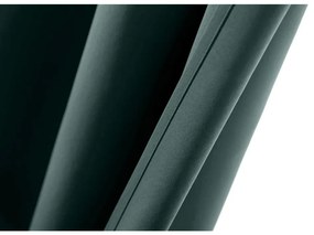 OXFORD türkiz függöny 140x250 cm Felfüggesztés: Hullámos sínszalag