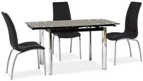 GD 019 asztal 70x100 fekete