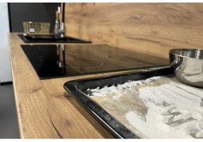 ELISE 180 cm-es grafit konyhablokk