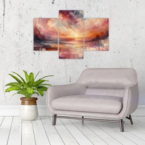 Kép - Festett alkonyat (90x60 cm)