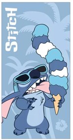 Disney Lilo és Stitch, A csillagkutya Ice Cream fürdőlepedő, strand törölköző 70x140cm (Fast Dry)