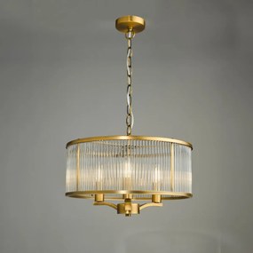 Dar Lighting glamour modern függeszték evelyn antik bronz dareve0363