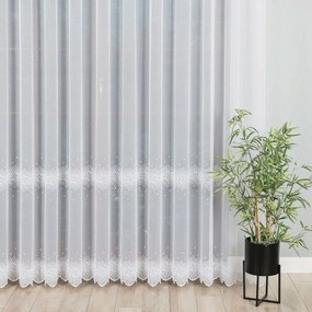 Függöny Hímzett Méretre 280cm fehér