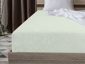 Molton mentás mikroszálas gumis lepedő, 90 x 200 cm