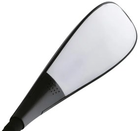 Kanlux 22343 - FRANCO LED flexibilis asztali lámpa, 6,8W, fekete, szabályozható