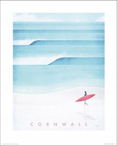 Anglia és Cornwall prémium poszter