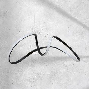 LED Csillár zsinóron TESORO LED/48W/230V fekete