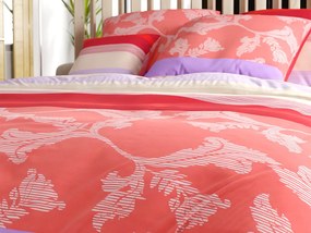 Renforcé pamut ágynemű IMARA piros Ágyneműhuzat mérete: 2 db 80 x 80 cm | 200 x 200 cm