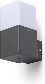 RENDL CLYDE fali lámpa antracit 230V LED E27 11W IP44
