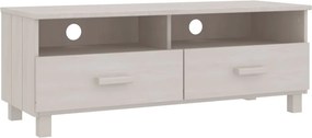 vidaXL HAMAR fehér tömör fenyőfa TV-szekrény 106 x 40 x 40 cm