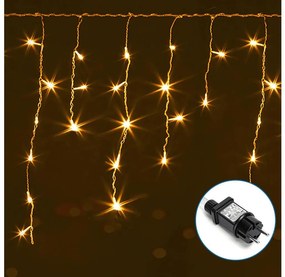 Aigostar - LED Kültéri dekoratív lánc 75xLED/6W/230V 15x0,6m IP44 meleg fehér