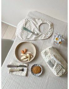 Barna-bézs szilikon gyerek evőeszköz szett 3 db-os Olive Mix – Cam Cam Copenhagen