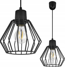 Mennyezeti LĂĄmpa LĂłgĂł CsillĂĄr Szimpla Loft Fekete HĂĄlĂłszoba Nappali