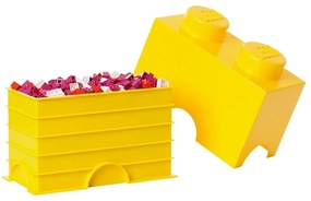 Sárga dupla tárolódoboz - LEGO®