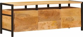 vidaXL Tároló szekrények fiókkal Barna 110 x 30 x 40 cm Tömör Mangófát