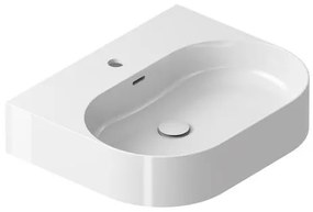 Ravak Ceramic Slim asztali mosogató 55x45 cm-es csaptelep középen XJX01155004