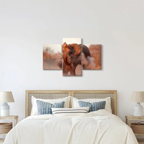 Kép - Nagy afrikai elefánt (90x60 cm)