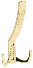 Fogas fém, K23-A0, kalaptartós, sárga réz