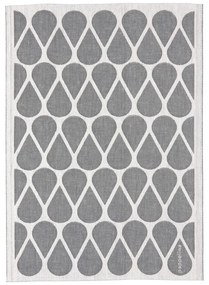 Lenkeverék konyharuha 46x66 cm Otis Charcoal – Pappelina