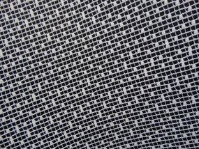 Mg Függöny háló Cikk-cakk 41002 Fehér 300x160cm készre varrt M