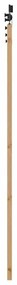 Csúszóajtó ORKDAL Barna 78 x 202 cm Fa és fém