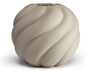 Twist Ball váza, 12 cm, hímes - COOEE