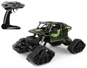 ÚJ HB 2 az 1 ben Rock Crawler 4WD RTR 1:18, 2.4g Hójáró Lánctalpas Off-Road Távirányítású Sziklamászó Terepjáró autó Cserélhető Gumikkal