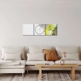 Kép - Absztrakt művészet tintával (órával) (90x30 cm)