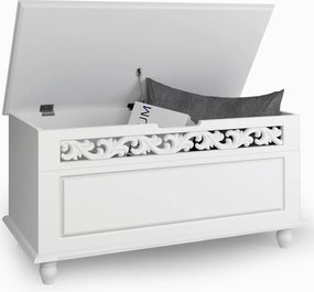 Casaria® Chest Decor 2 - fehér