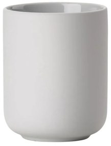 Soft Grey világos szürke agyagkerámia fogkefetartó pohár - Zone