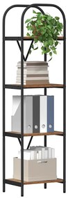 Könyvespolc Régi fa 40 x 30 x 146 cm Faanyag