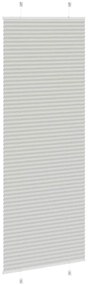 pliszírozott redőny világosszürke 70x200 cm szövetszélesség