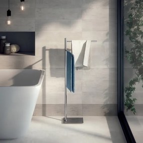 Gedy - Álló törölközőtartó TRILLY 83,5 cm fényes króm