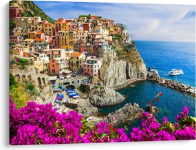 Kép - Manarola olasz falu (70x50 cm)