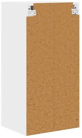 Fali konyhaszekrény polcokkal Fehér 40 x 31 x 80 cm Faanyag