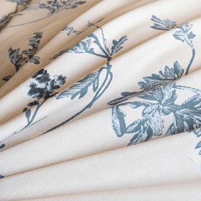 Mikroflanel ágynemű GRETA krémszínű Ágyneműhuzat mérete: 70 x 90 cm | 140 x 200 cm