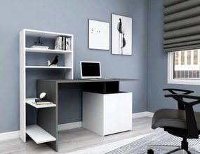 Íróasztal Melis - White, Anthracite