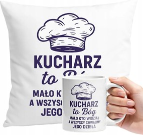 Bögre Szett Szakács Párna Személyre Szabott Ajándék Szöveg