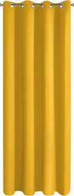 Függöny átvezetőkkel Parisa 140x250 mustársárga