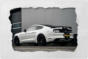 Poszter 60x40 Ford Mustang csíkos