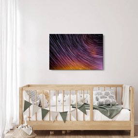 Homályos csillagok képe az égen (90x60 cm)