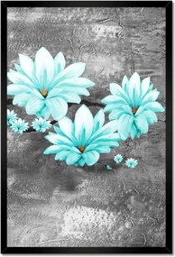 Poszterek keretben 40x60 Türkiz magnólia