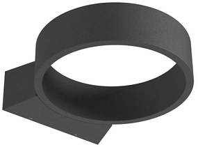 Redo 91062 - ONIRO LED kültéri fali lámpatest, 8W, 230V, IP65, antracit