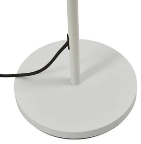 Kültéri állólámpa fehér, zöld kötélárnyékolóval IP44 - Virginia Jayla