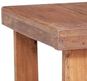 Tömör mahagóni fa dohányzóasztal 60 x 45 x 23 cm