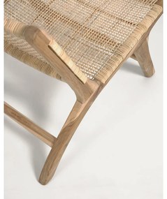 Natúr színű szőtt fotel Beida – Kave Home