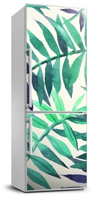 Dekor matrica hűtőre Trópusi levelek FridgeStick-70x190-f-89951798