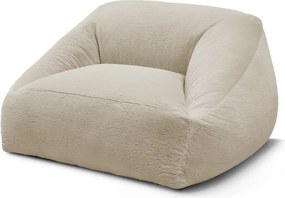 Bézs műszőrme babzsákfotel Lilibet – Bobochic Paris