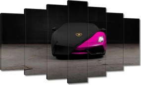 Vászonkép 140x80 Rózsaszín sportautó